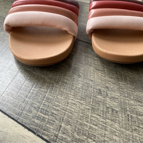 NWOT Shade & Shore Kendra Sandal Pink Beige Purple Retro-looking Slip-on Size 11 - Picture 10 of 13